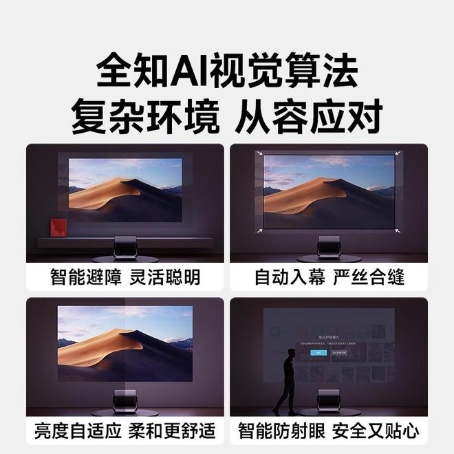 Pro3600流明高亮度白天观影毫无压力电子pg618客厅投影仪选择当贝F7(图5)